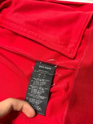 Palm Angels Track Jacket Rossa - Taglia S