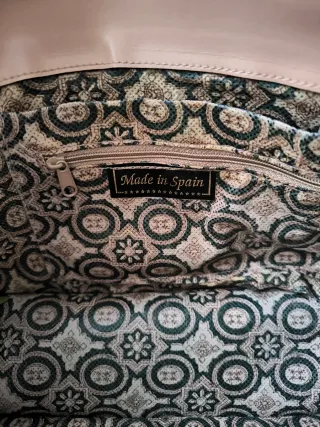 Bolso Emilio Faraoni Beige Flores