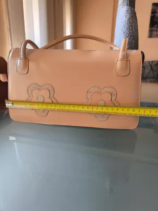 Bolso Emilio Faraoni Beige Flores