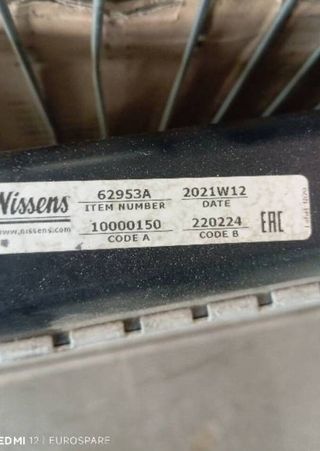 Radiador nissan 44930 21410vb800 patrol 3.0 di y61