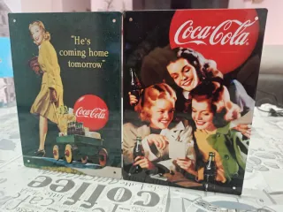 Piastre decorative Coca-Cola