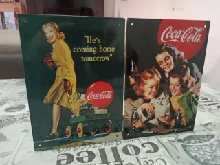 Piastre decorative Coca-Cola