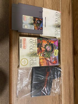 The Battle of Olympus Nintendo NES Juego