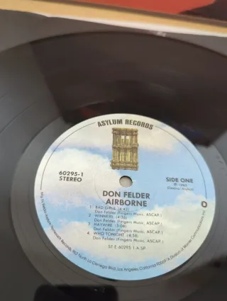 Don Felder - Airborne LP 33 Giri