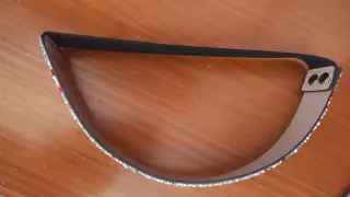 Cinturón elástico pedrería multicolor