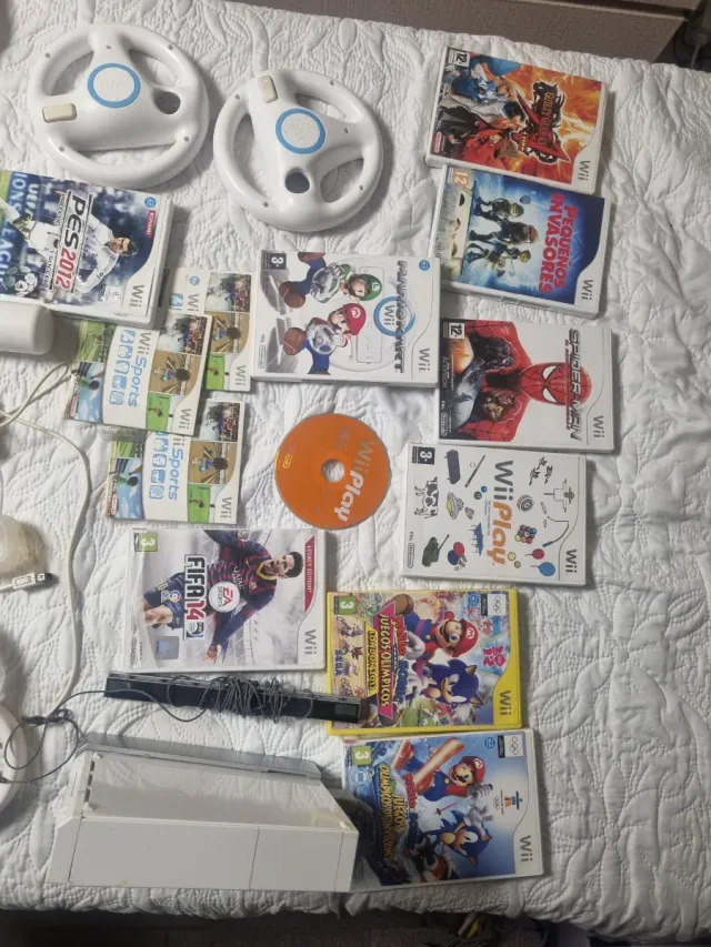 Consola Nintendo Wii Blanca + Accesorios