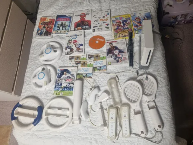 Consola Nintendo Wii Blanca + Accesorios