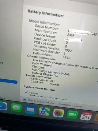 MacBook Air 13” 500 GB SSD i5