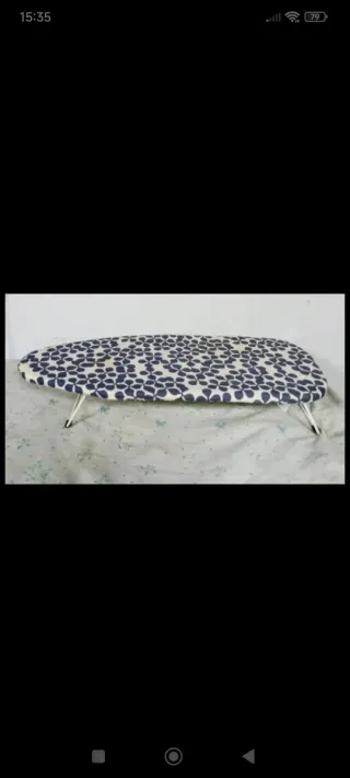 Tabla de planchar pequeña con estampado