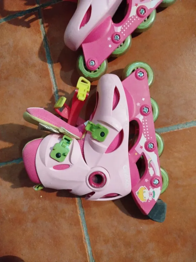 Patines en línea rosas Talla 30-32