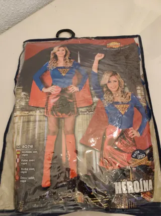 Disfraz Superwoman (Heroína) Talla Única