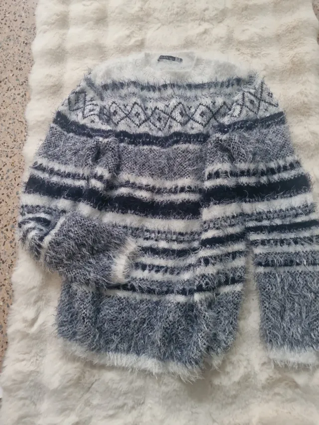 Jersey de lana con estampado