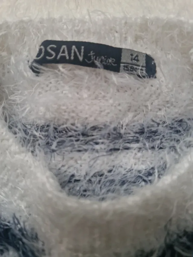 Jersey de lana con estampado