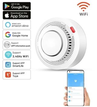Detector de Humo WiFi Inteligente Tuya