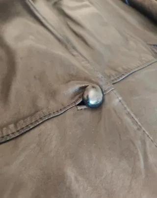 Chaqueta Cuero Vintage Oversize 80s/90s