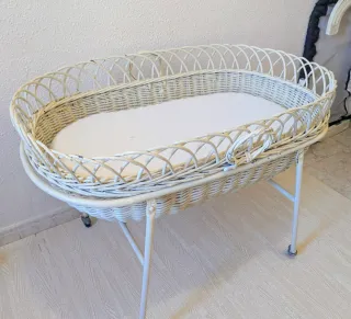 Moisés + 6 sábanas, ruedas plegables