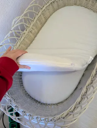 Moisés + 6 sábanas, ruedas plegables