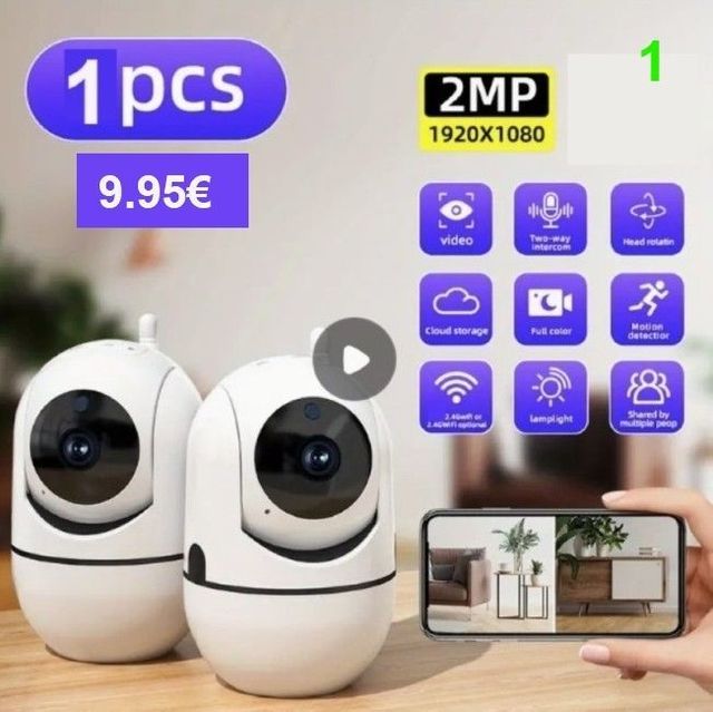 Cámaras vigilancia desde 7€