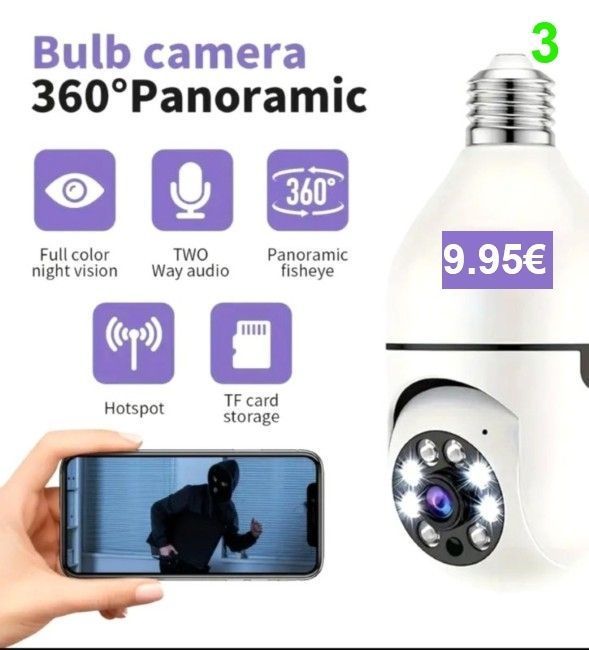 Cámaras vigilancia desde 7€