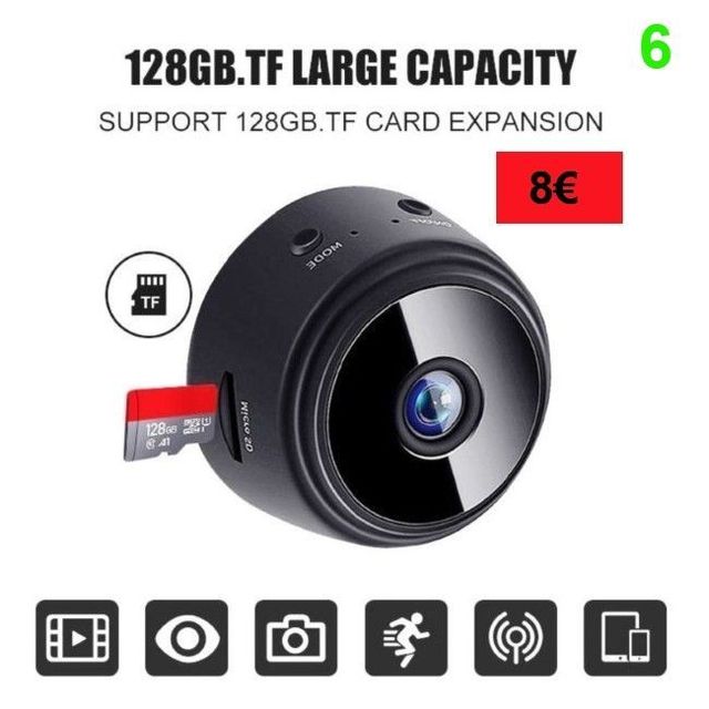 Cámaras vigilancia desde 7€