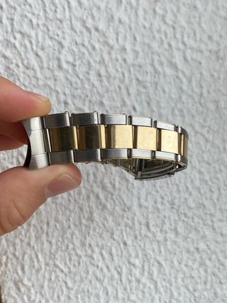 Brazalete Rolex Oyster Rivet 7206 20mm Acero y Oro