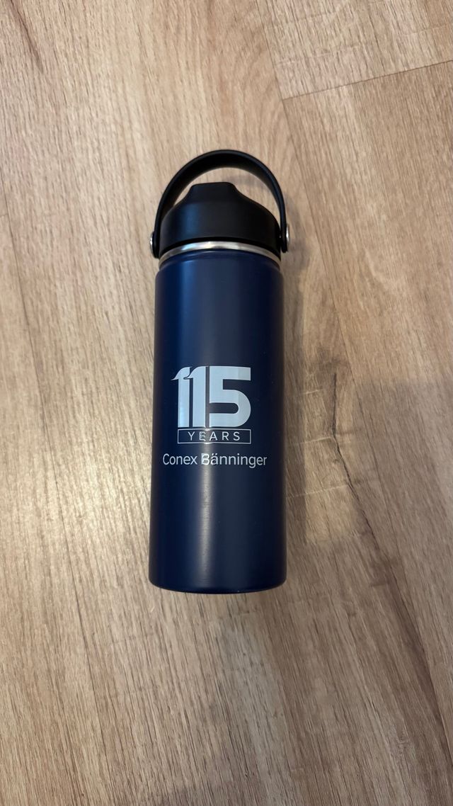 Garrafa Térmica Azul Marinho Nova em Aço Inoxidável