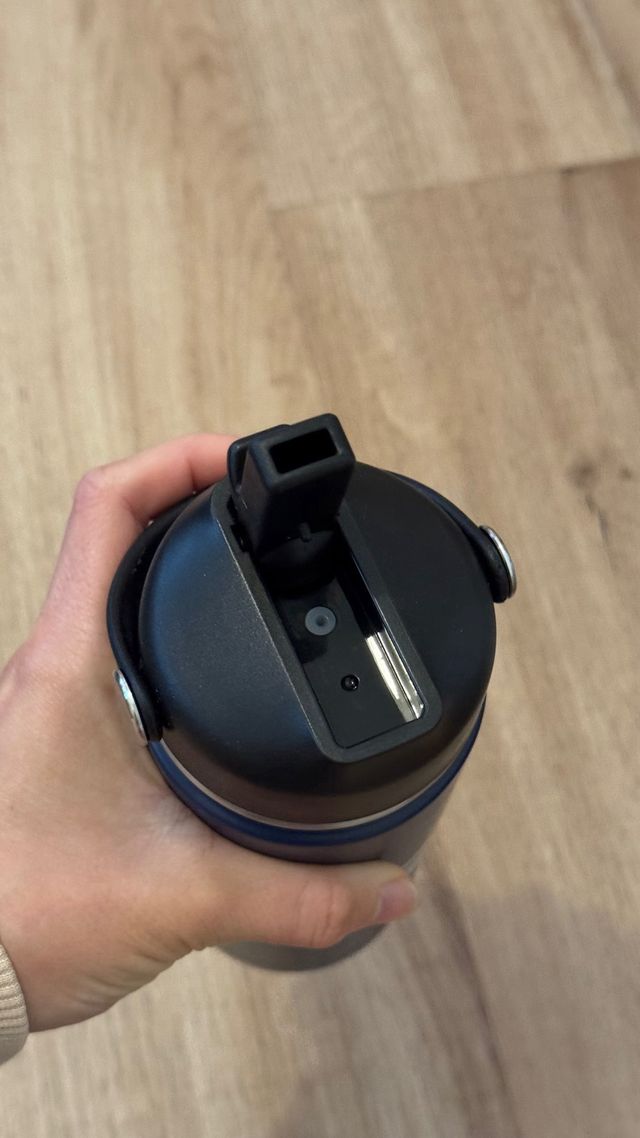 Garrafa Térmica Azul Marinho Nova em Aço Inoxidável