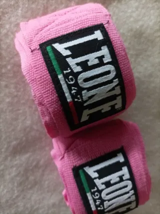 Fasce Leone Boxe Rosa 1947