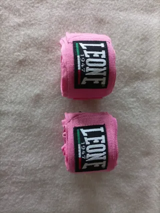 Fasce Leone Boxe Rosa 1947