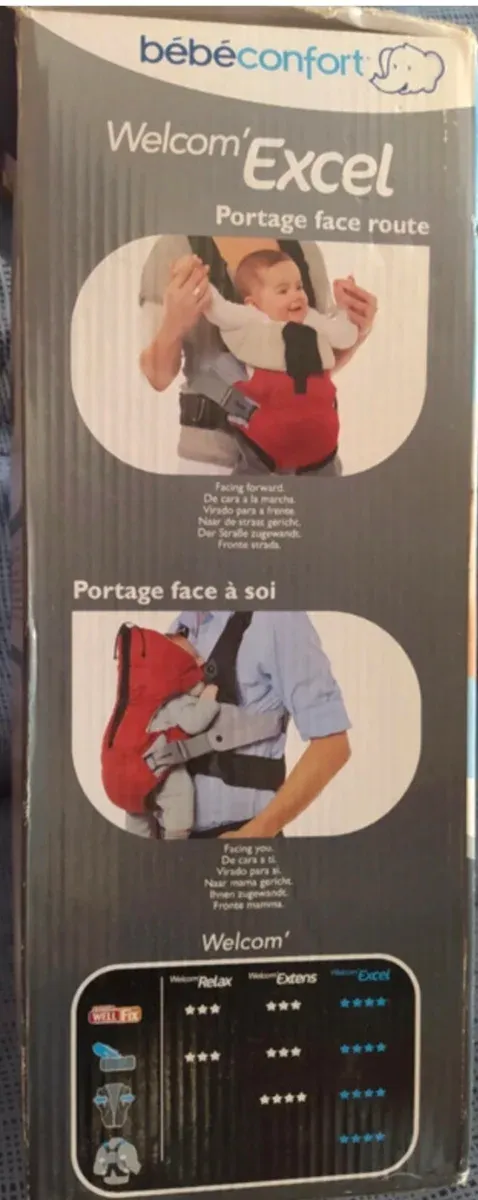 Mochila portabebes Bebeconfort