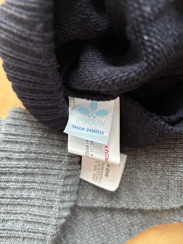 Gorro y bufanda infantil Sardon
