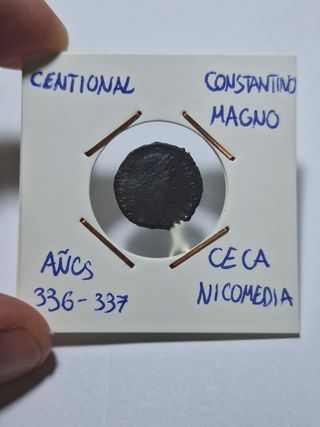 Moneda Constantino Magno 336-337