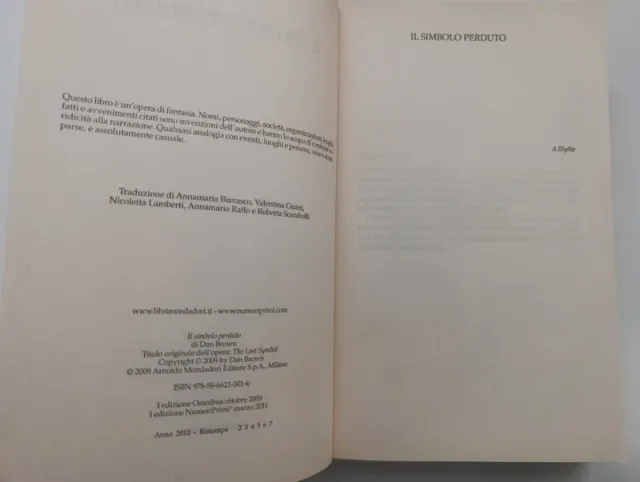 Il simbolo perduto