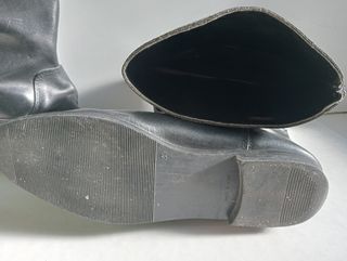 Botas altas de señora negras