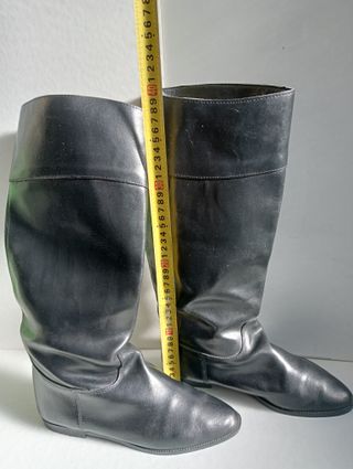Botas altas de señora negras