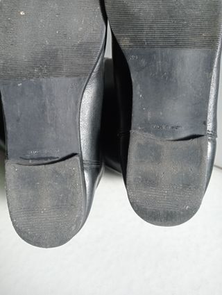 Botas altas de señora negras