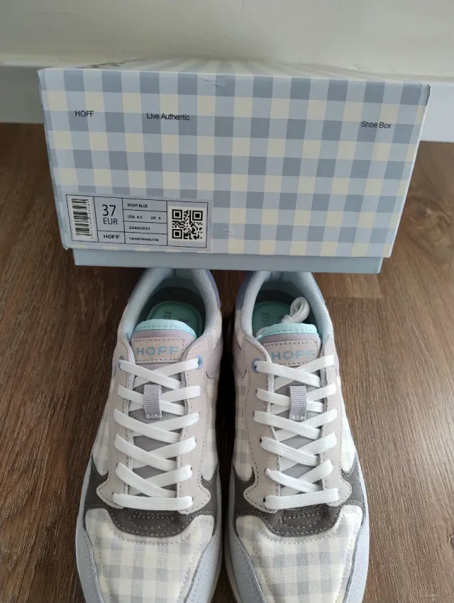 Bambas HOFF X MINICOTON vichy azul