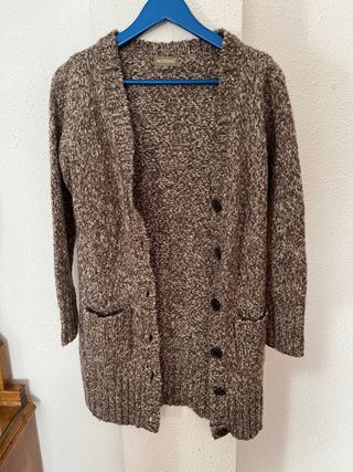 Chaqueta punto jaspeada