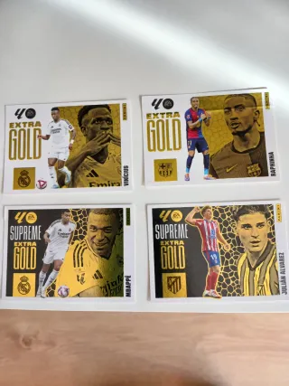 Cromos Extra Gold y Supreme Extra Gold