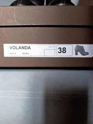 Botín CHEI MIHARA ORIGINAL negro talla 38