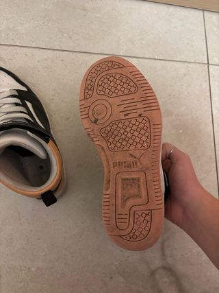 Scarpe Puma bambina alte