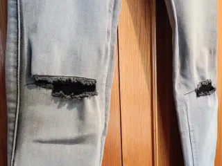 Vaqueros Vila pitillo desgastados talla S