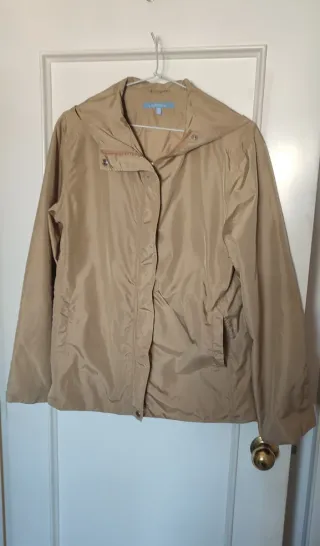 Cortavientos Zara Beige Talla XL