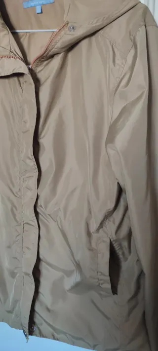 Cortavientos Zara Beige Talla XL