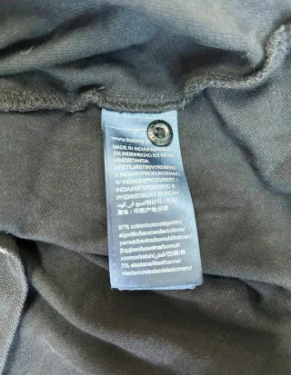 Polo Tommy Jeans Uomo Nero