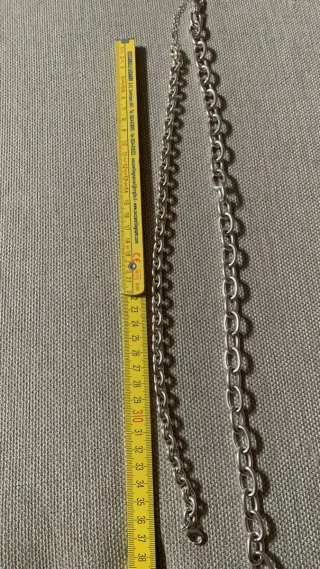 Set collane a catena in metallo