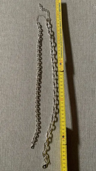 Set collane a catena in metallo