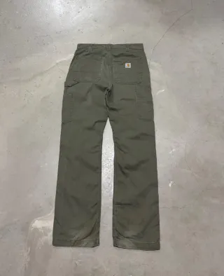 Carharrrt vintage work pant army regular fit uomo