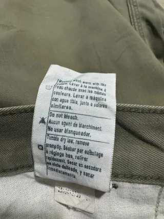 Carharrrt vintage work pant army regular fit uomo