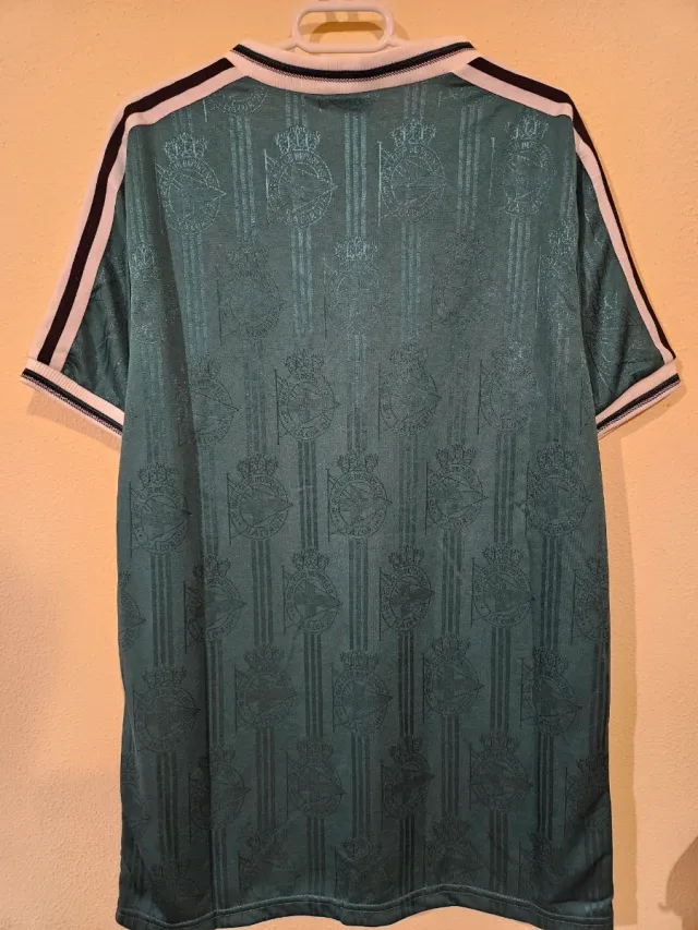 Camiseta Retro Deportivo A Coruña Adidas Verde